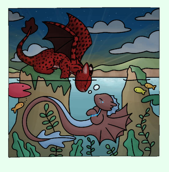 dragon coloring page